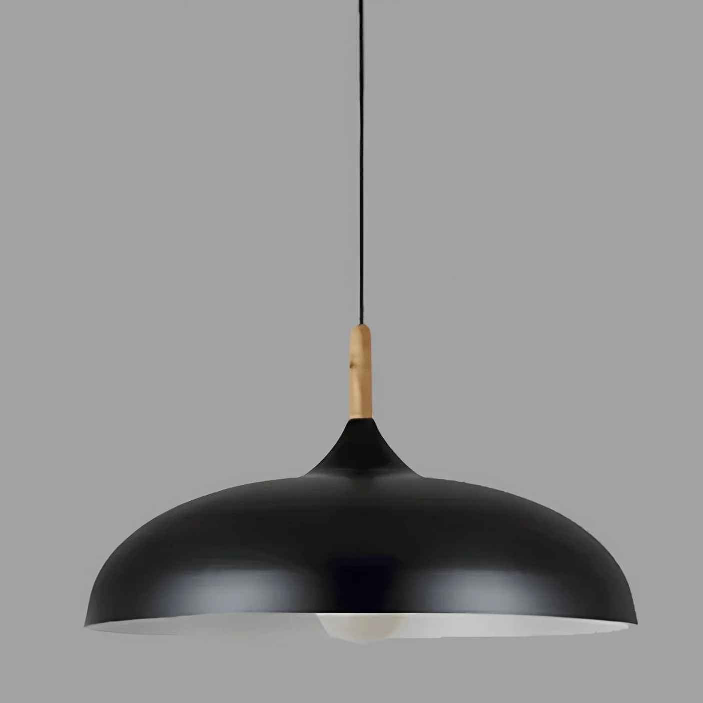 ScandiOak – Minimalistische Eichenholz-LED-Deckenlampe - Image 4