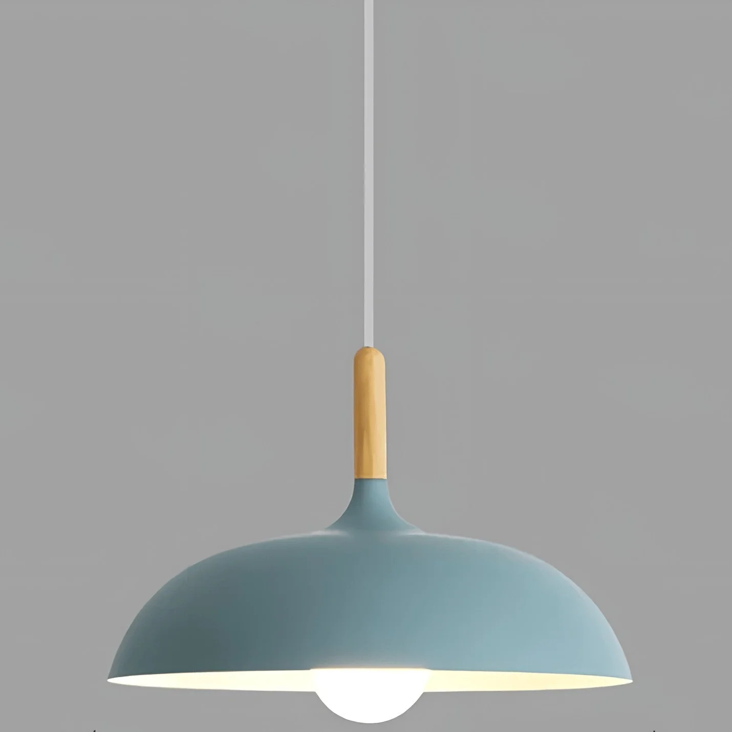 ScandiOak – Minimalistische Eichenholz-LED-Deckenlampe - Image 5