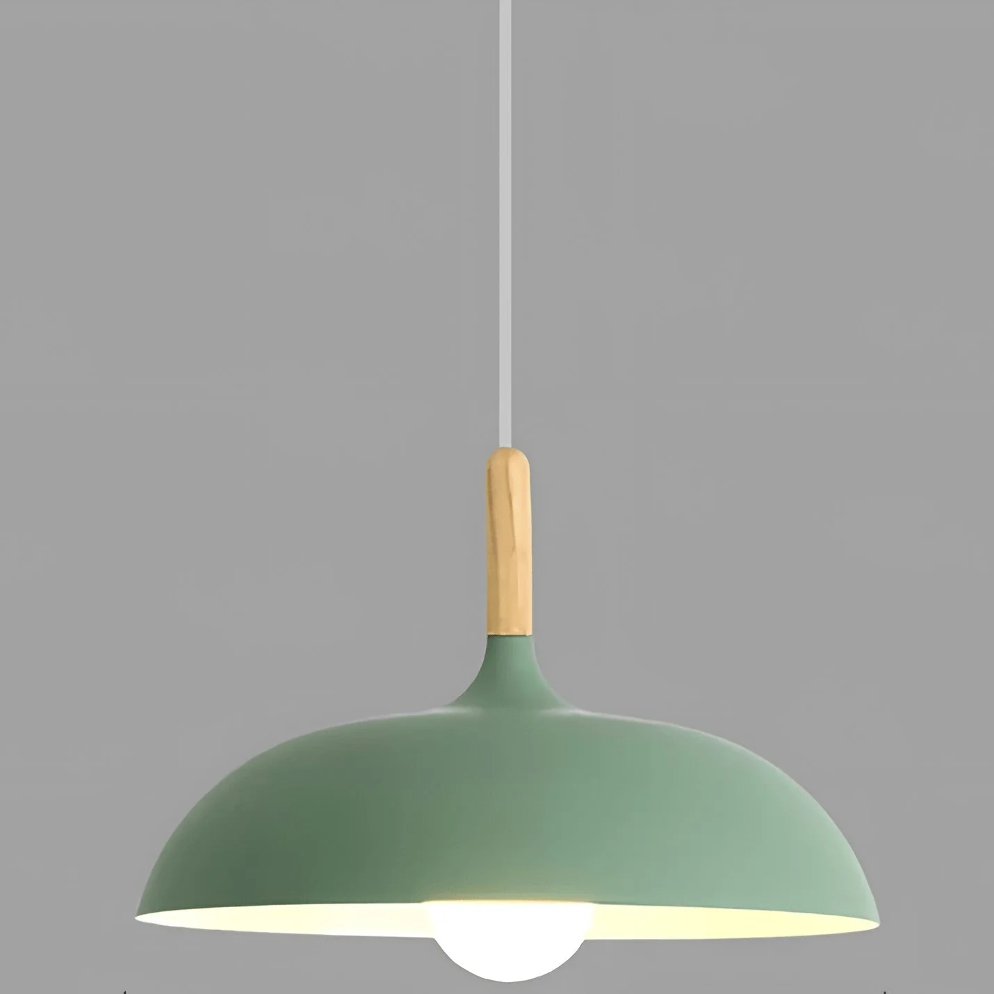 ScandiOak – Minimalistische Eichenholz-LED-Deckenlampe - Image 6