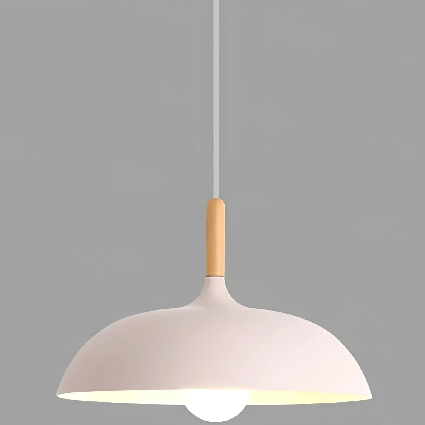 ScandiOak – Minimalistische Eichenholz-LED-Deckenlampe - Image 7