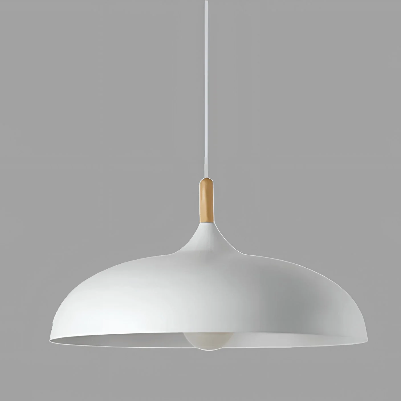 ScandiOak – Minimalistische Eichenholz-LED-Deckenlampe - Image 8