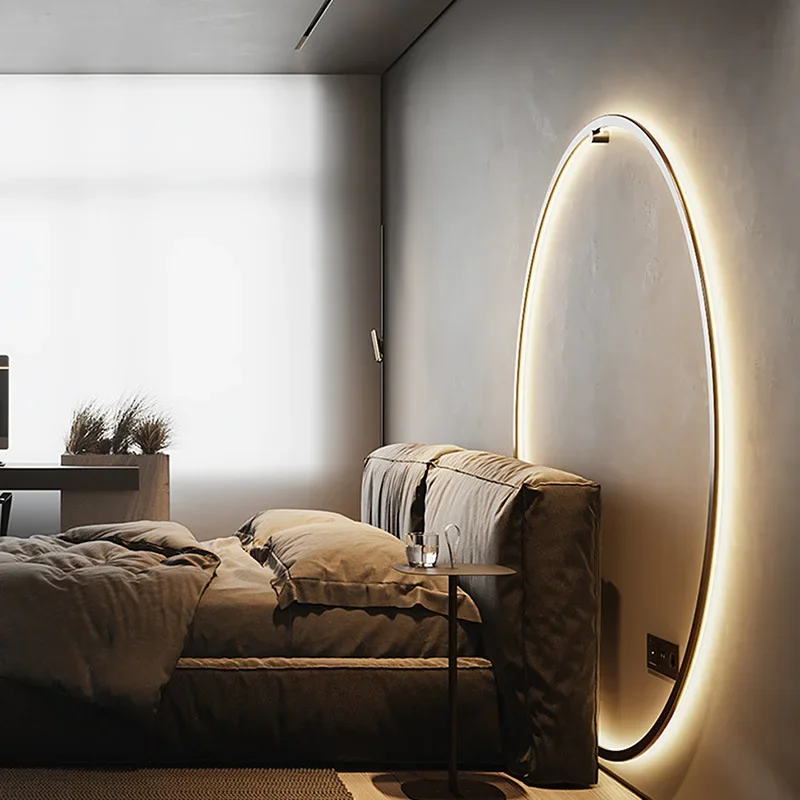 Kreisförmige LED Wandlampe – Elegante Beleuchtung im minimalistischen Stil - Image 4