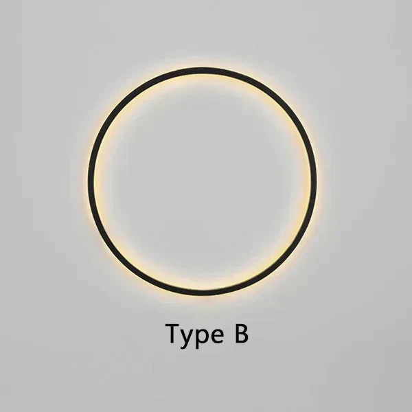 Kreisförmige LED Wandlampe – Elegante Beleuchtung im minimalistischen Stil - Image 5