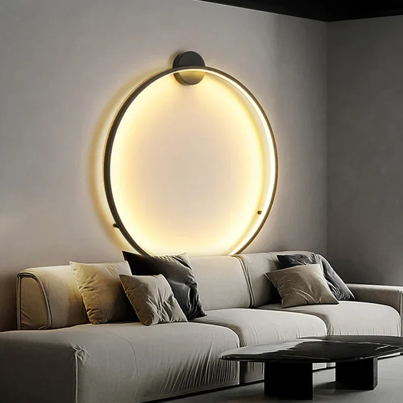 Kreisförmige LED Wandlampe – Elegante Beleuchtung im minimalistischen Stil - Image 8