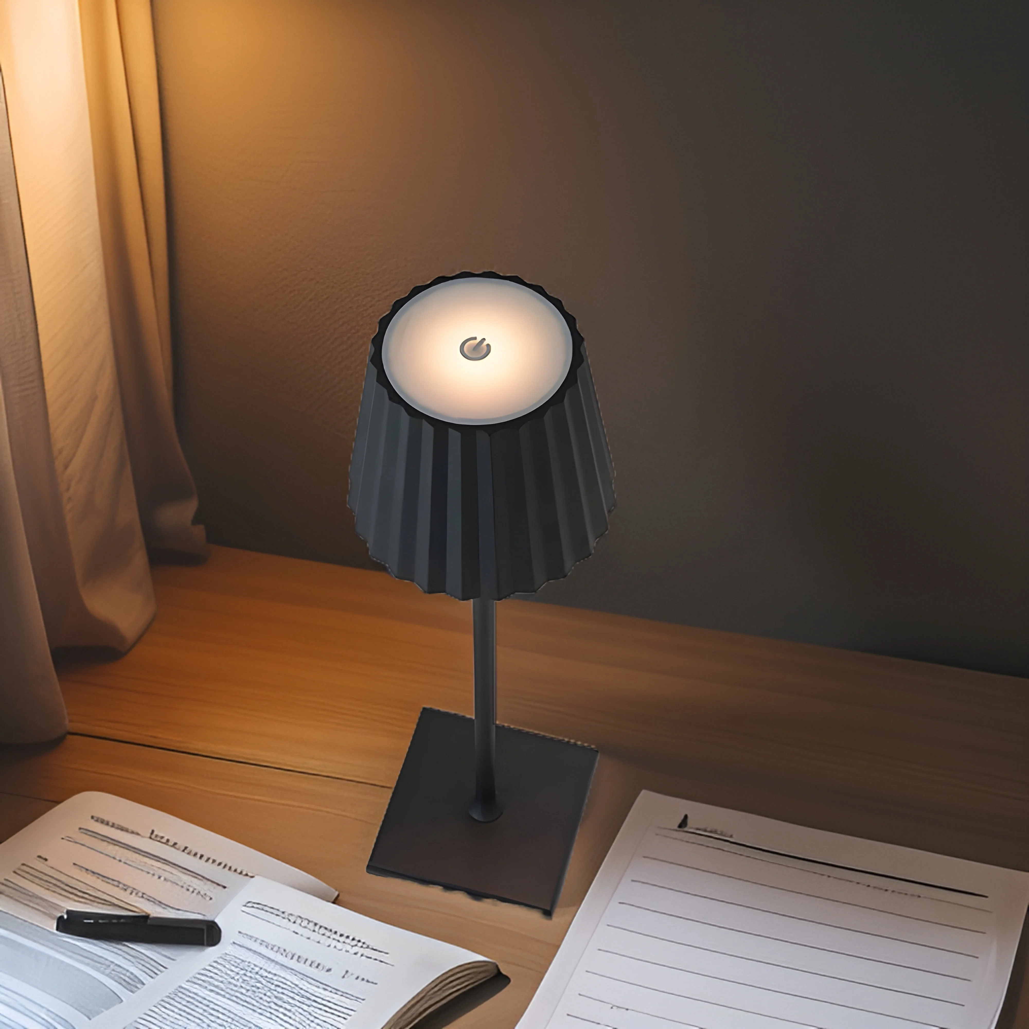 Dimmbare Touch-Tischleuchte – Skandinavischer Stil für Ihr Zuhause - Image 6