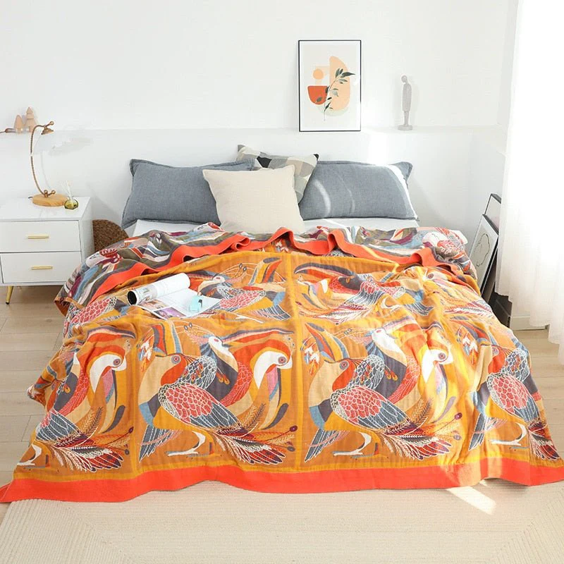 Skandinavischer Boho Baumwoll-Überwurf - Image 14