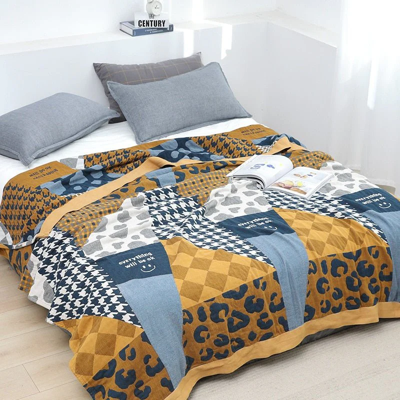 Skandinavischer Boho Baumwoll-Überwurf - Image 19