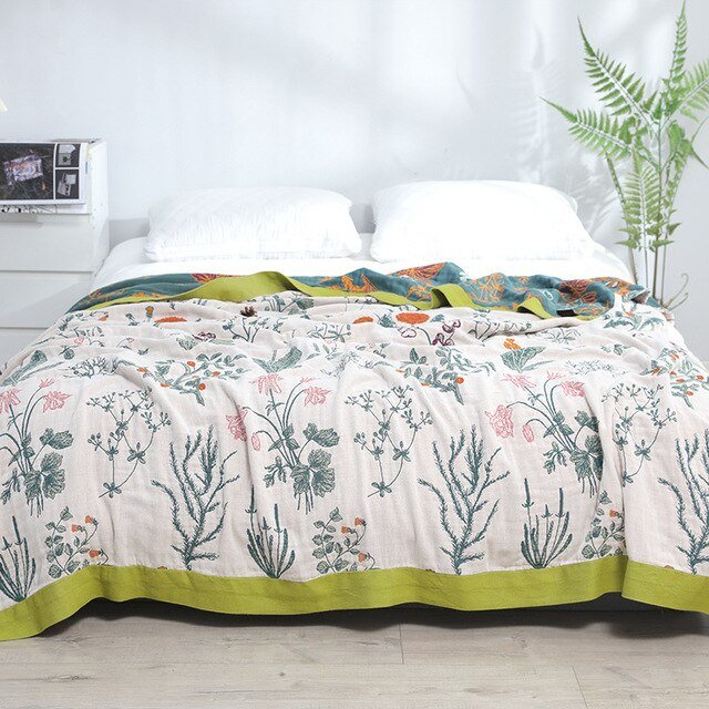 Skandinavischer Boho Baumwoll-Überwurf - Image 7