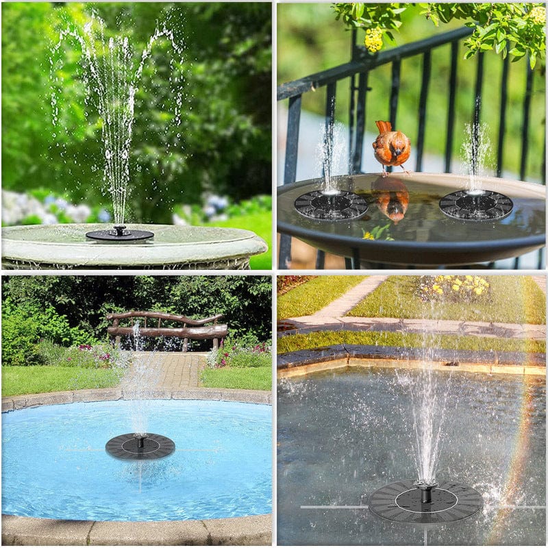 Solar Springbrunnen mit LED - Image 3