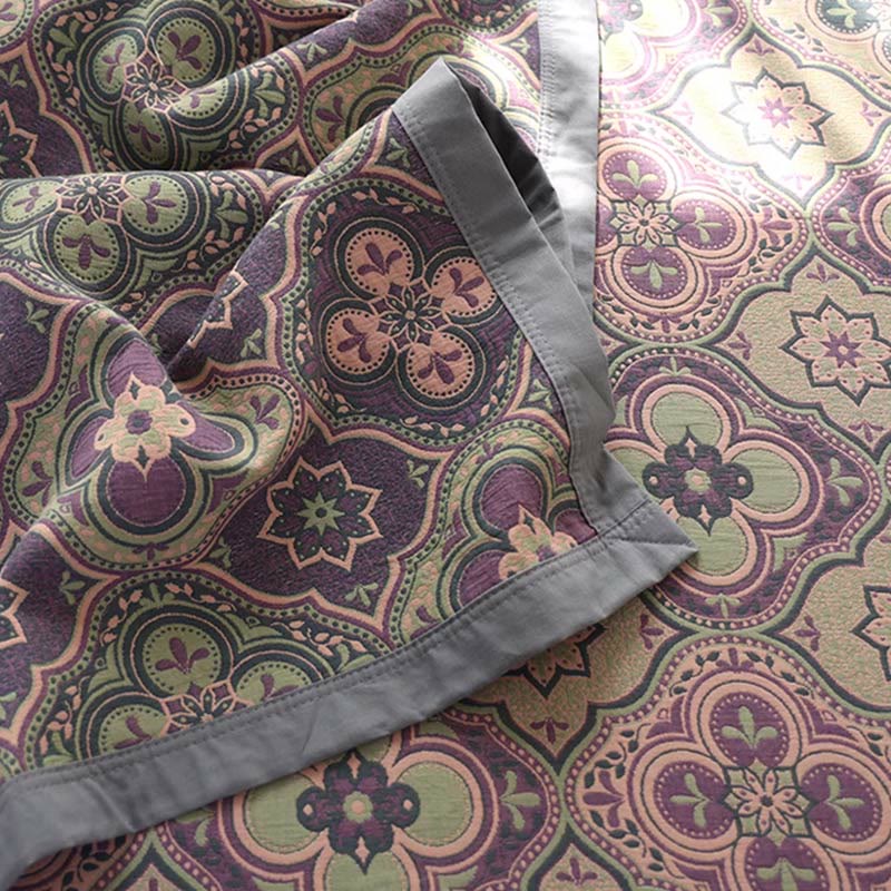 Wendbare Steppdecke mit Mandala-Muster - Image 6