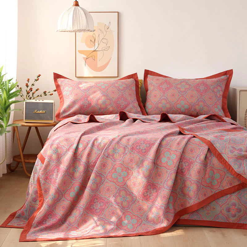 Wendbare Steppdecke mit Mandala-Muster - Image 9