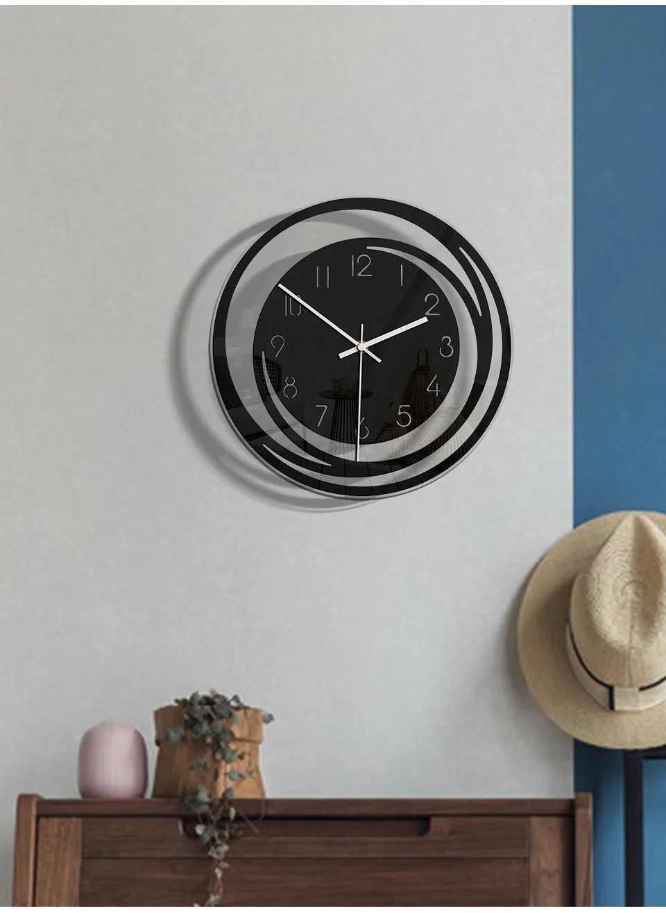 Elegante Design-Wanduhr – Stilvolle Zeitmessung für jedes Interieur - Image 9