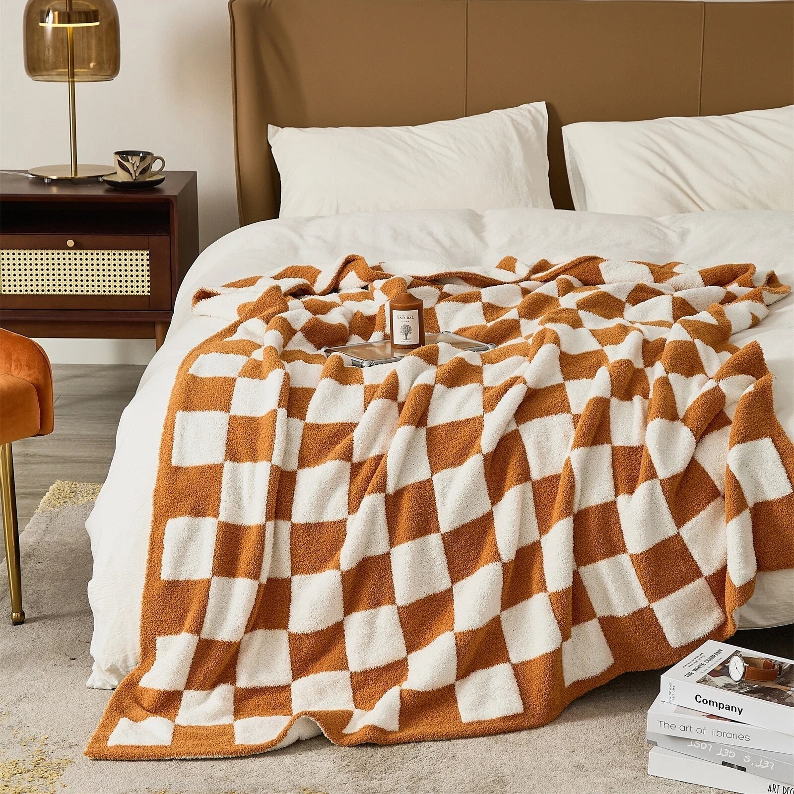 Stilvolle Plaid-Decke mit Karomuster - Image 12