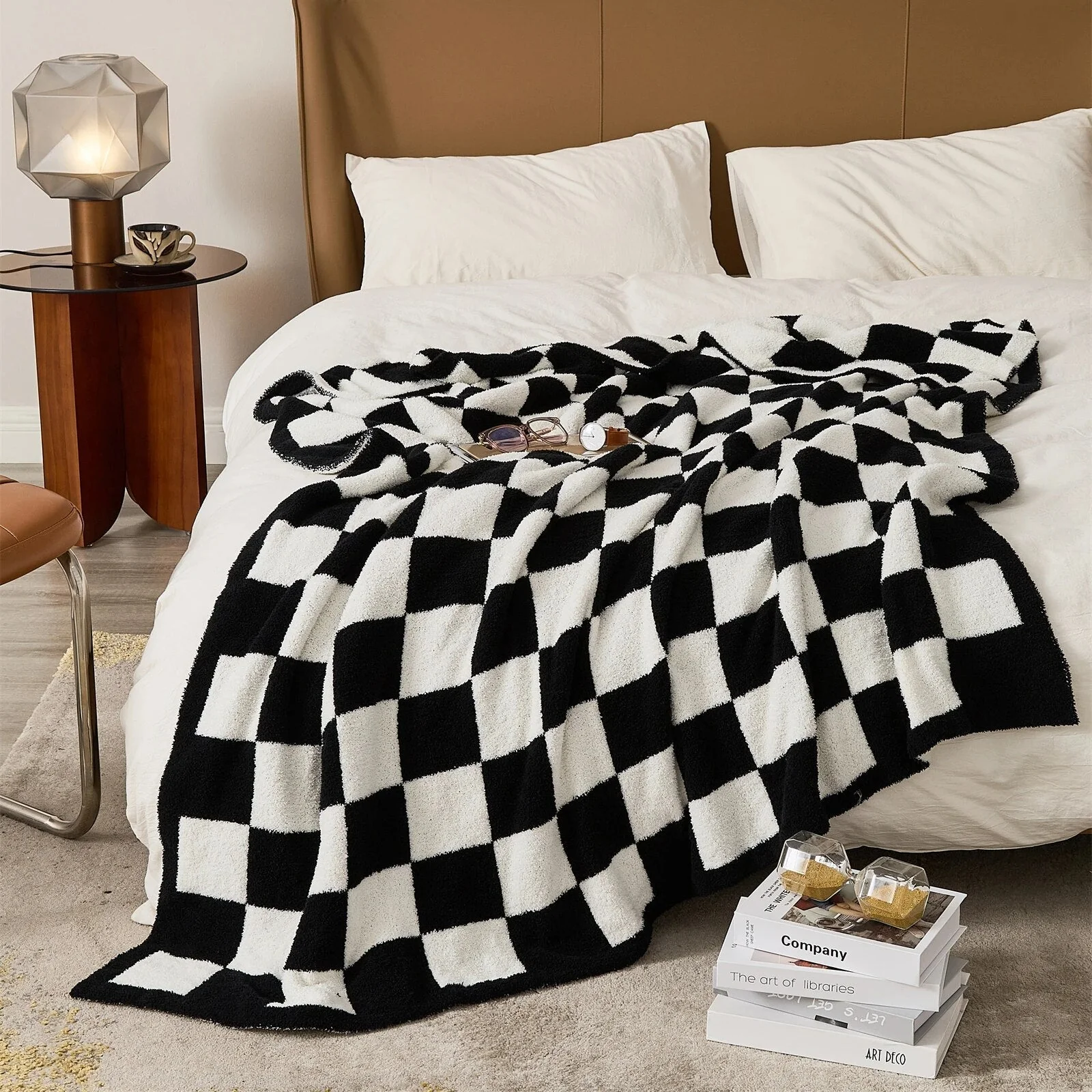 Stilvolle Plaid-Decke mit Karomuster - Image 17