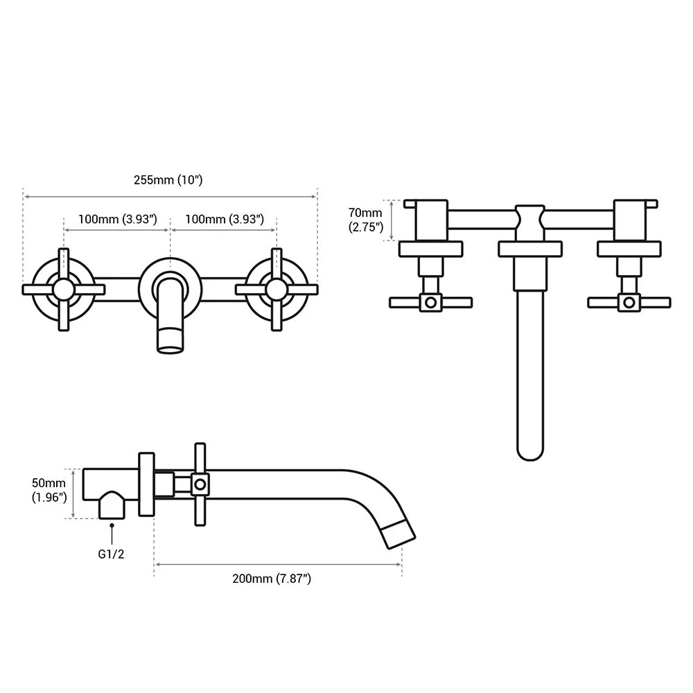 Wandarmatur mit Doppelgriff – Elegant, funktional & zeitlos schön - Image 15