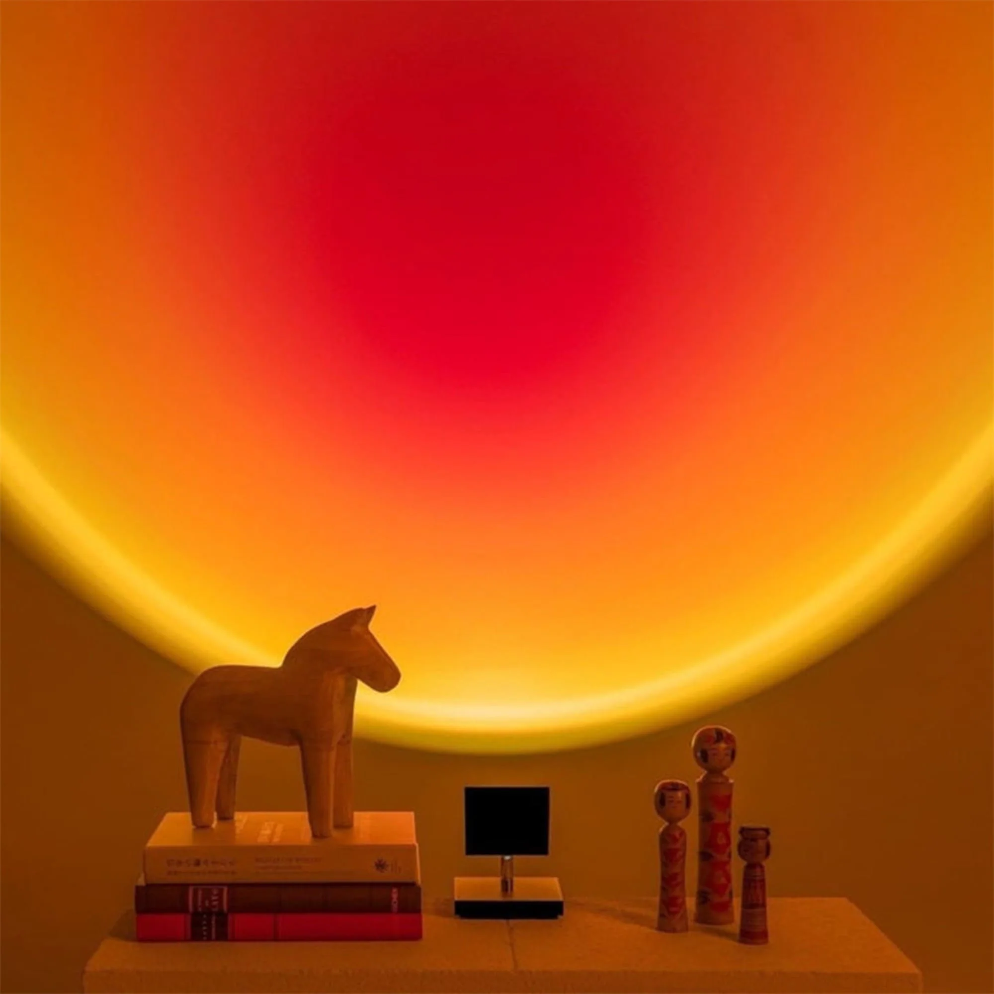 SunsetGlow Retro Tischlampe - Image 3