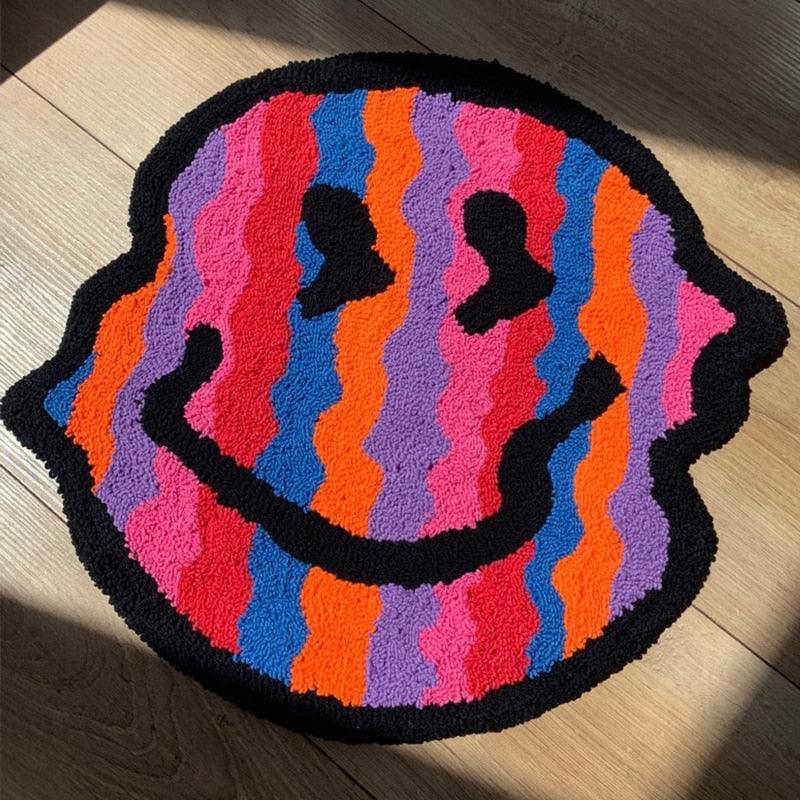 Farbenfroher Trippy Gesichtsteppich - Image 11