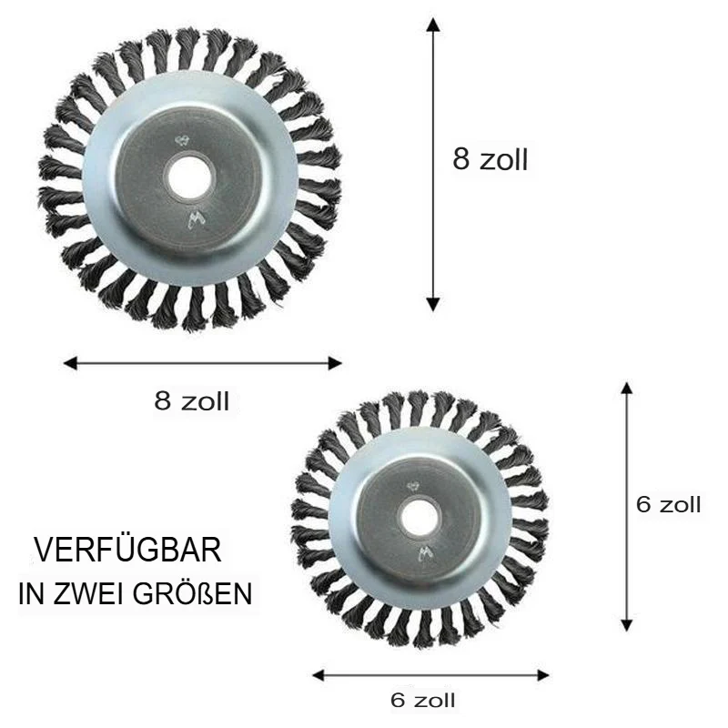 Unkrautbürste für Rasentrimmer - Image 6