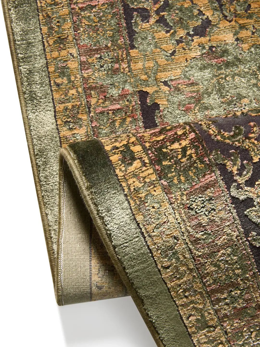 Blauer Vintage Teppich Wohnzimmer - Image 15