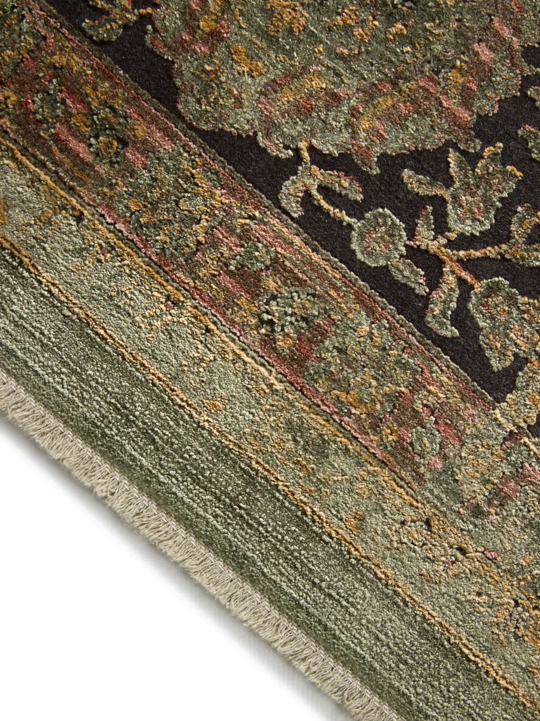Blauer Vintage Teppich Wohnzimmer - Image 16