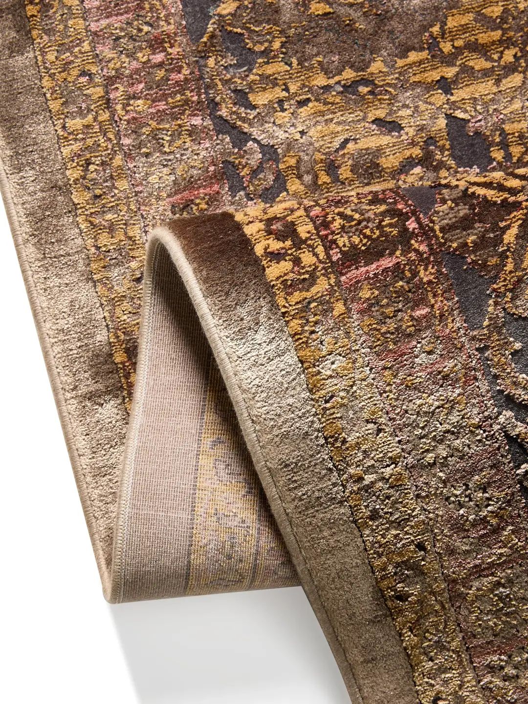 Blauer Vintage Teppich Wohnzimmer - Image 3