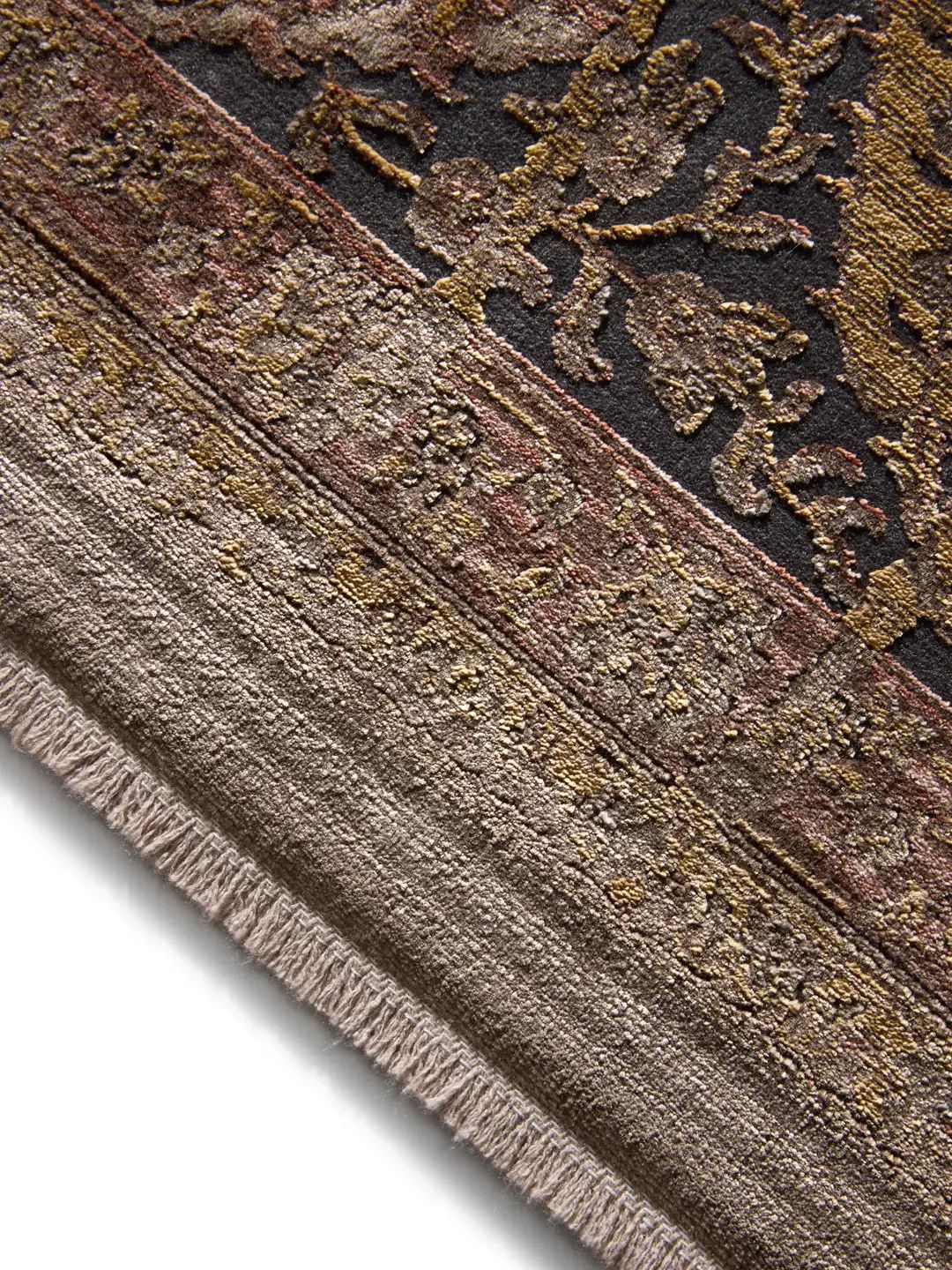 Blauer Vintage Teppich Wohnzimmer - Image 4