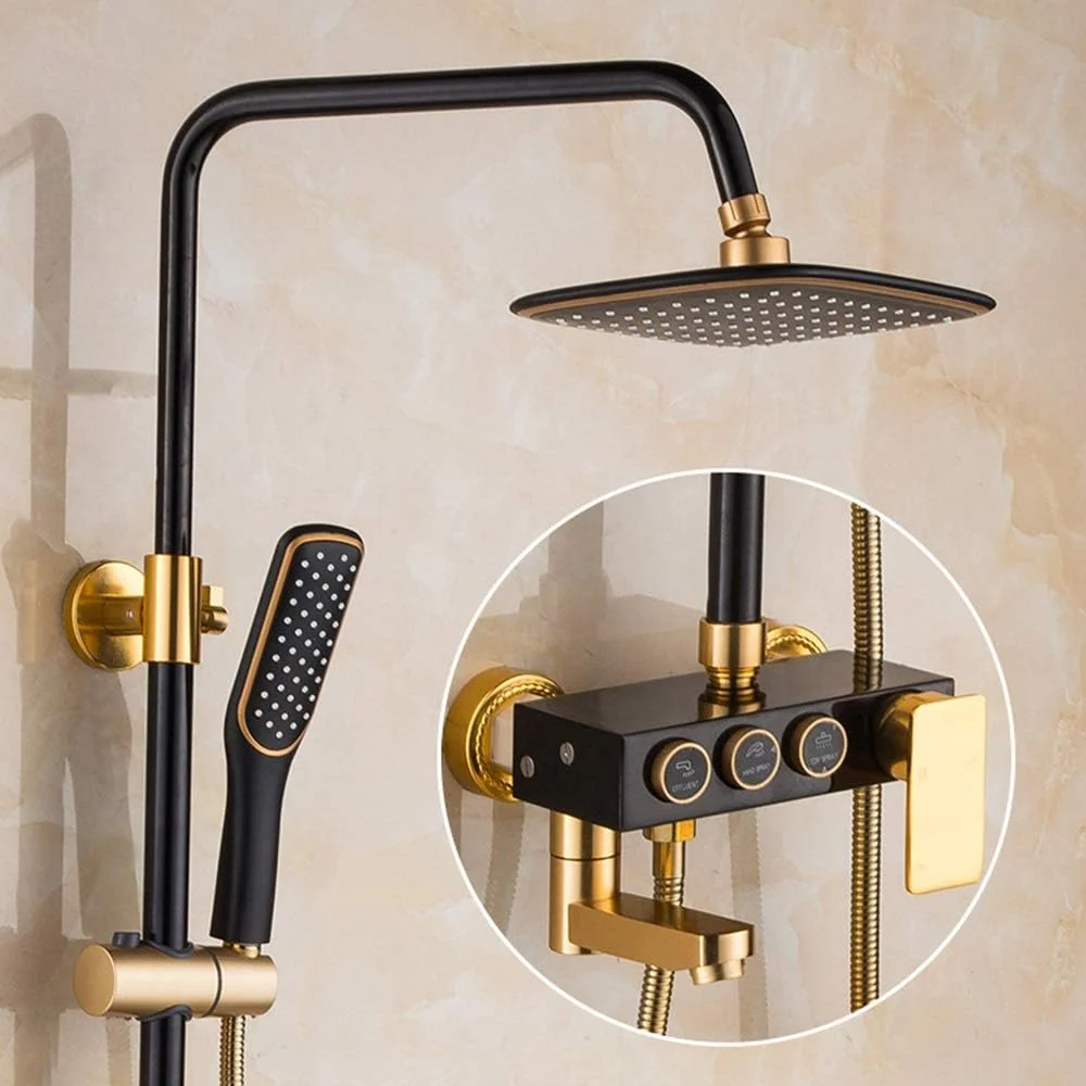 VintageRain – Antikes Duschset mit Regendusche - Image 2