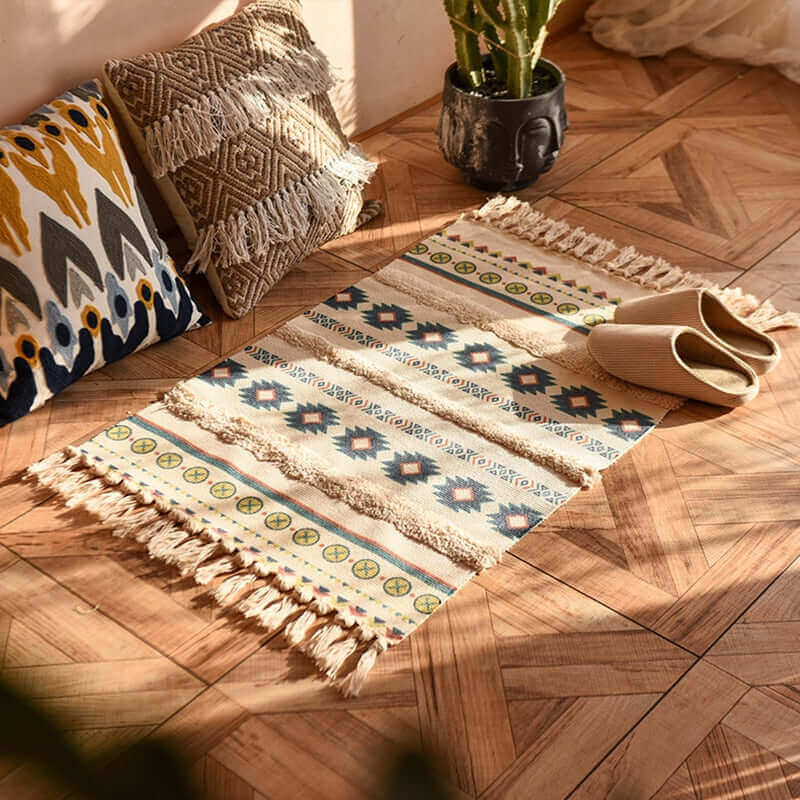Waschbarer Boho Teppich - Image 15