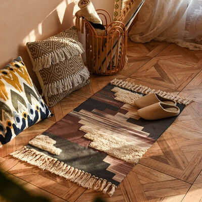Waschbarer Boho Teppich - Image 3