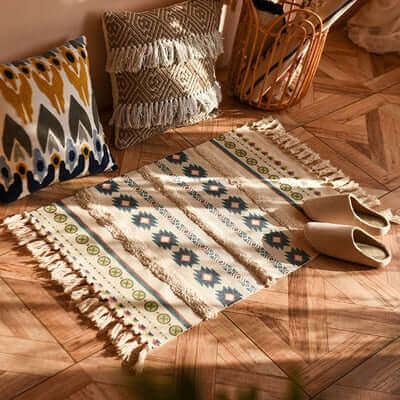 Waschbarer Boho Teppich - Image 6