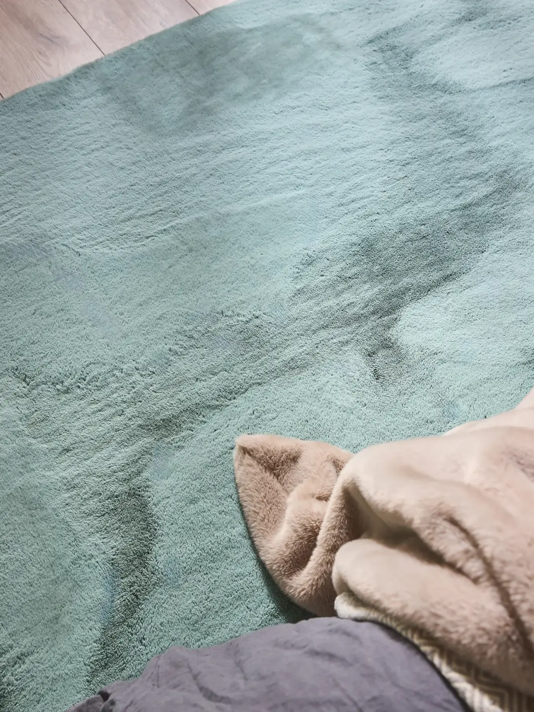Waschbarer Kunstfell Teppich - Image 12