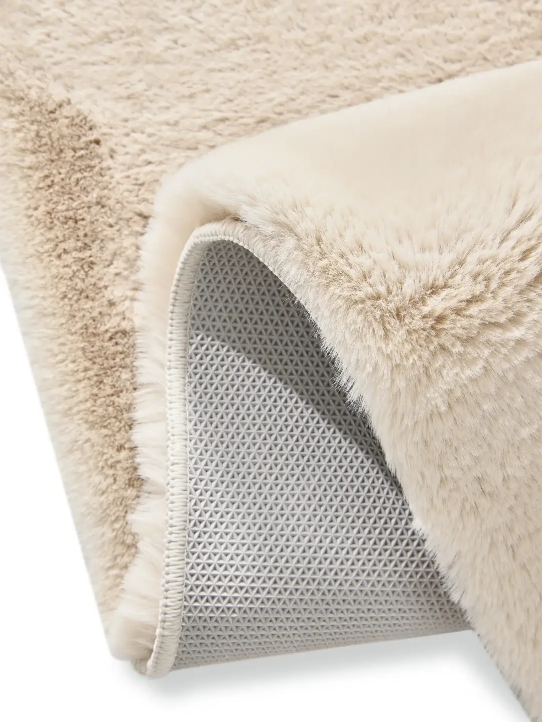 Waschbarer Kunstfell Teppich - Image 3