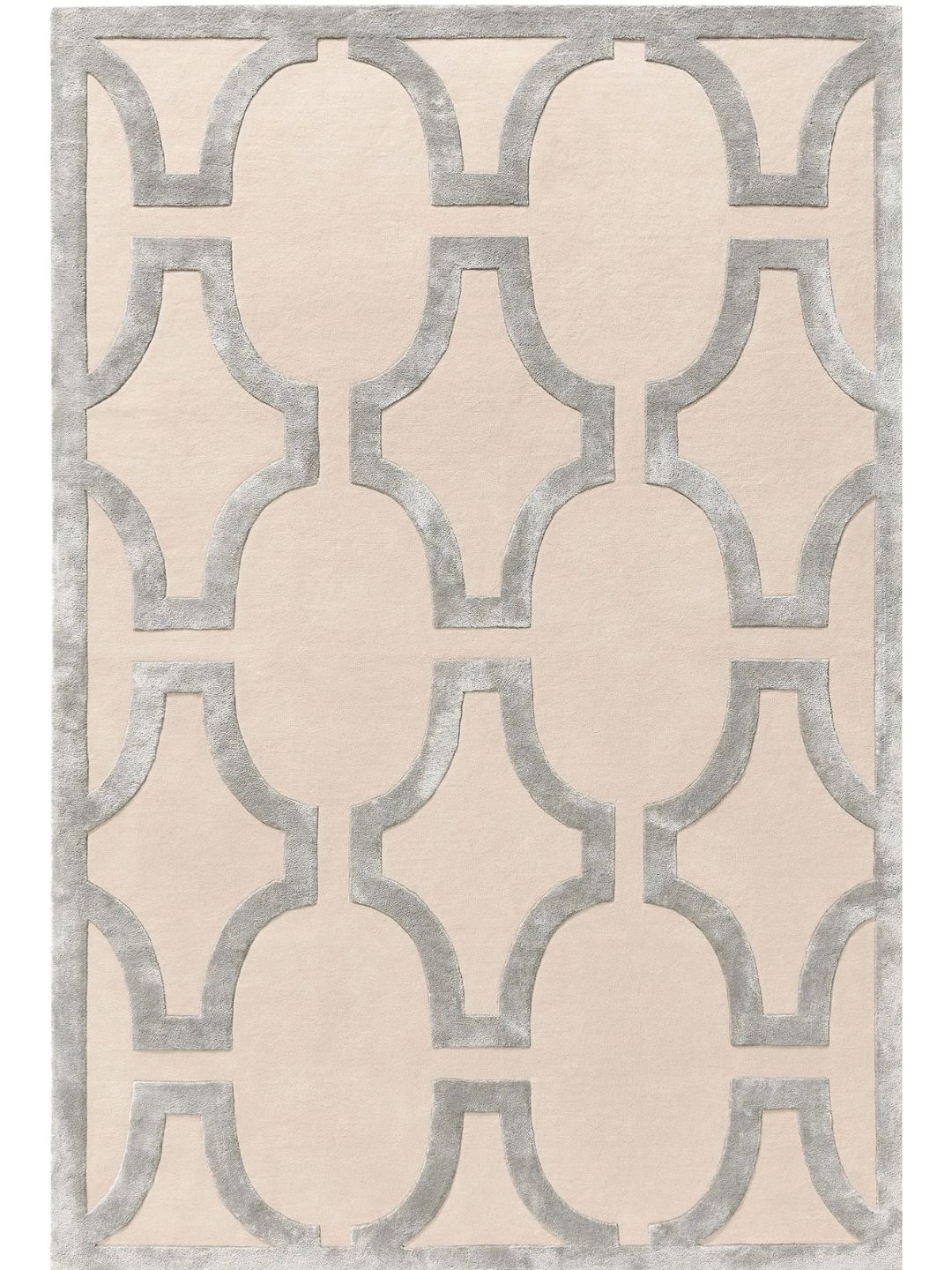 Creme Wollteppich Wohnzimmer Design - Image 3