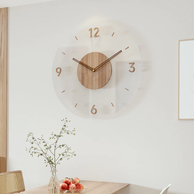 Zeitlos elegante Holz-Wanduhr - Image 5